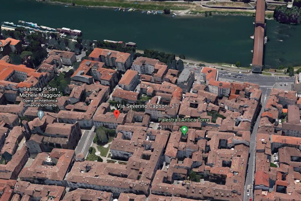 Maison Marina_Pavia San Michele Centro Storico Exteriör bild
